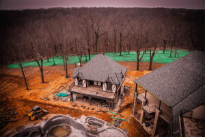 Oklahoma Residential Jobsite-March-2019-Aerial shot including house of progress Semper Fi Hydroseed made Oklahoma Residential Jobsite-March-2019-Aerial shot including house of progress Semper Fi Hydroseed made.
